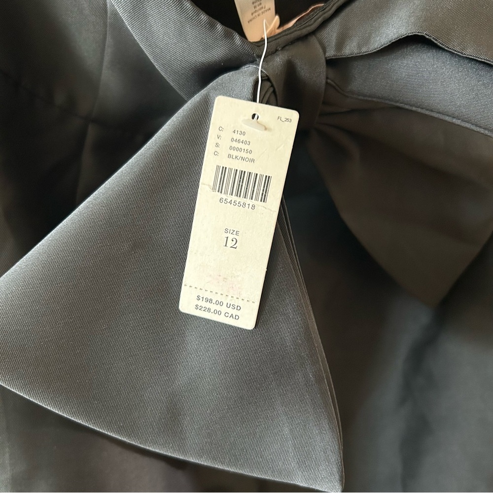 NWT Anthropologie Hutch Slim Bow Back Midi Dress - Picture 5 of 5